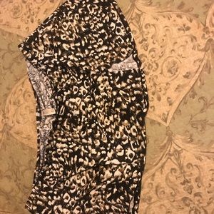 Leopard swim bottoms